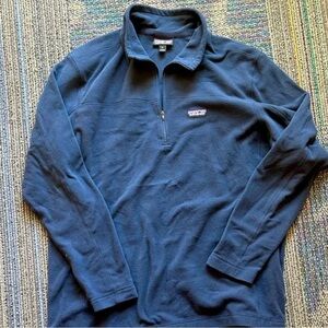 Patagonia Dark Blue Half-Zip Fleece Pullover